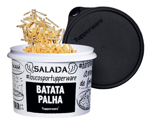 Tupperware - Caixa Pb Batata Palha 1,1l - Mantimento