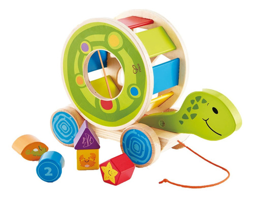 Hape Sorter De Forma De Madera Tire Toy - Hape Educational