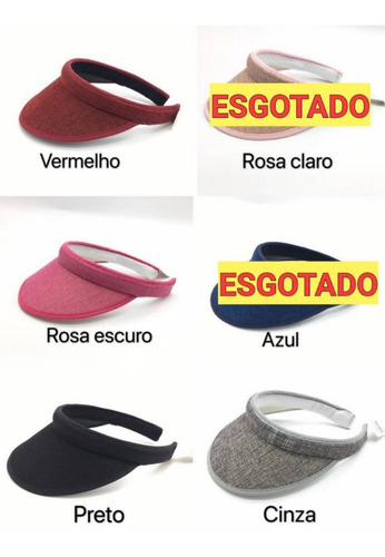 20pçs Viseira Tiara Arco Aba 8cm Infantil Cores Atacado