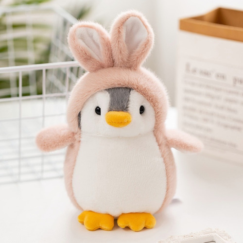 Peluche Pingüino Disfrazado Dinosaurio Unicornio Kawaii