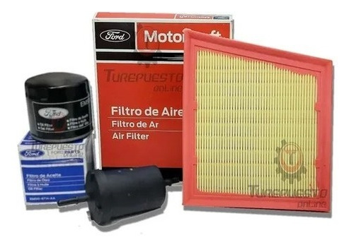 Filtros Aire Aceite Nafta Ford Fiesta Kinetic 1.6 16v Sigma