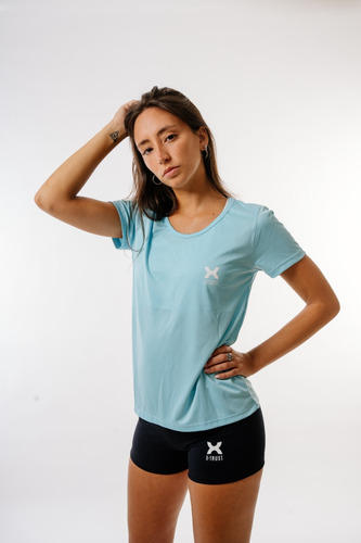 Remera Camiseta Deportiva Mujer Xtrust Fit Padel Tenis Run