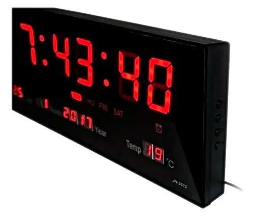 Reloj de pared digital LED