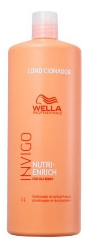 Wella Invigo Nutri Enrich Shampoo 1l, Cond. 1l E Óleo 30ml