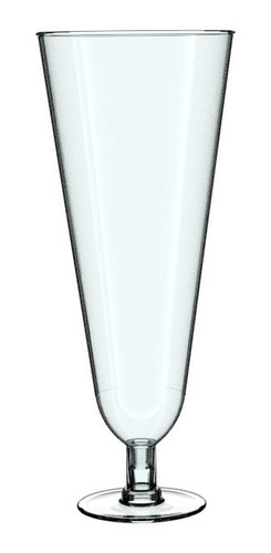 100 Pz Copa Flauta De Plástico-aparencia Cristaleria 12oz