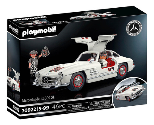 Brinquedo Playmobil 2346 Mercedes-benz 300 Sl Sunny Cor Branco Quantidade de peças 46