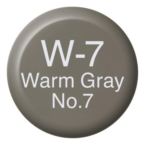 Refil Tinta Marcador Copic Ink 12 Ml Warm Gray 7 W7