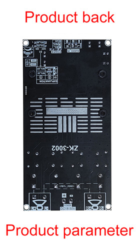 Placa Amplificadora Tpa3255 600w Canal De Som Duplo Único De