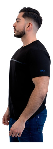 Pavi Italy Playera Hombre Diseño Discreto 04-5057n