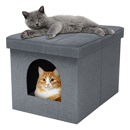 Mueble Escondite Gato, Caja Oculta Gato Colchoneta, Mod...