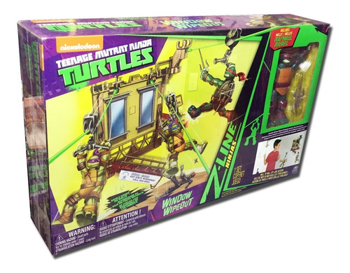 Teenage Mutant Ninja Window Wipeout Z Line Ninjas Raphael