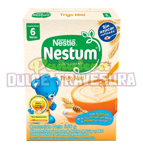 Cereal Infantil Nestum Trigo Miel X350 G