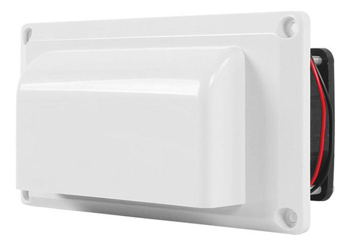 Li Ventilador Lateral For Autocaravana, 12 V, Color Blanco