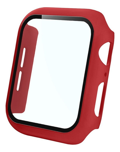 Hprime Bumper Film - Funda para Apple Watch (44 mm), color rojo