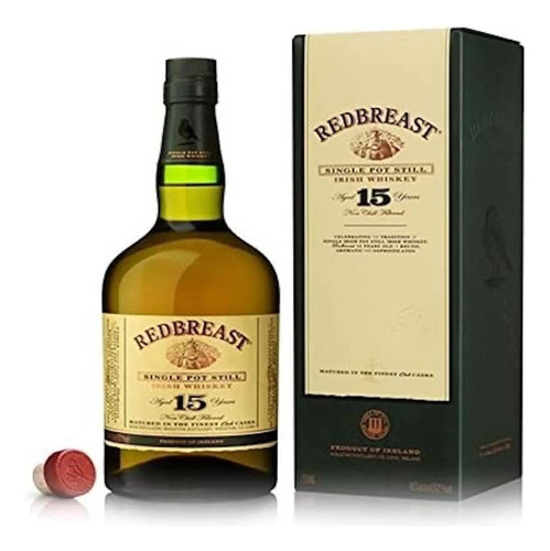 Whisky Redbreast 15 Años Single Pot Still 700ml 46%vol.