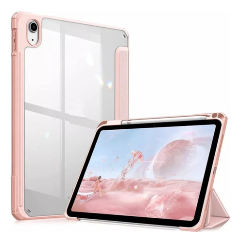 Estuche Smart Case Clear Para iPad Con Espacio De Lapiz