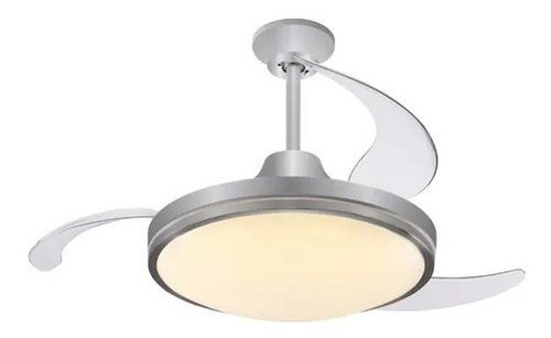 Imagen 3 de 6 de Ventilador De Techo Peabody Pe-vtr42s Retractil Remoto Led