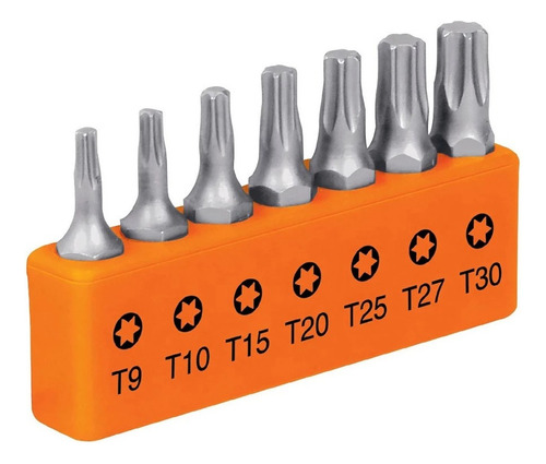 Puntas Torx Combinadas 1'' 7 Piezas Truper Expert 17795