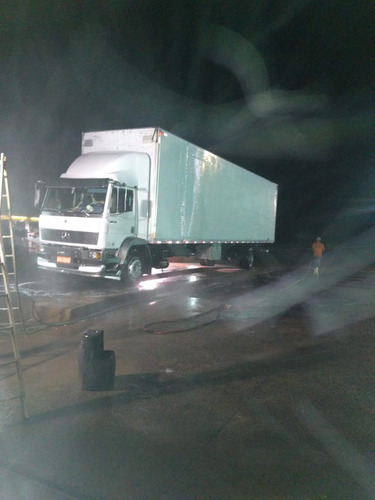Mb 1214c Baú 11.5 Mts Passo Com Serviço