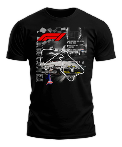 Polera Gustore De Circuito De Silverstone