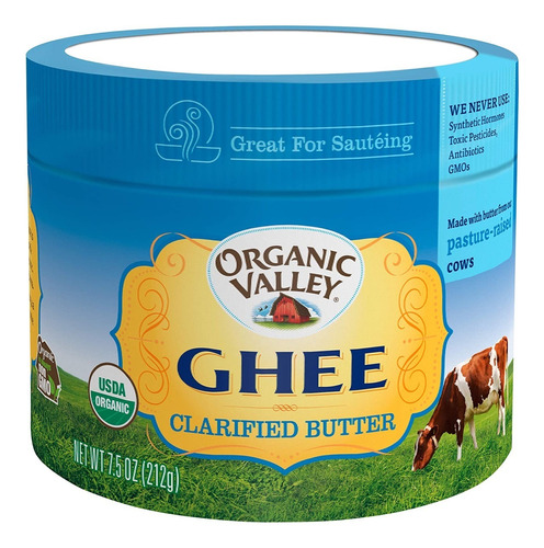 Organic Valley Clarified Ghee Butter 212g
