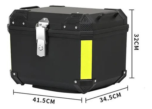 Capa Superior Para Motocicleta 45l, Porta-malas Com Base