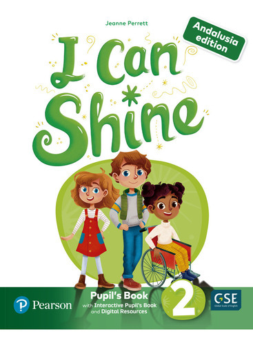 I Can Shine Andalusia 2 Pupil's Book - Activity Book Pack & Interactivepupil's B, De Perrett, Jeanne. Editorial Pearson, Tapa Blanda En Inglés