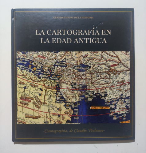 Cartografía En La Edad Antigua. Ptolomeo. Mapa Desplegable (Reacondicionado)