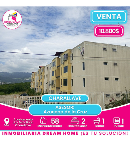 Apartamento En Venta  Urbanización Parque Residencial Matalinda, Sector 3ª2 - Charallave