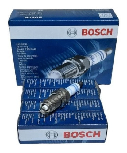 Kit 4 Bujias P/ Honda Fit 1.5 2007- Bosch Iridium Alemania