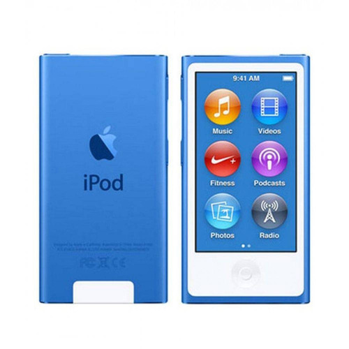 iPod Nano A1446 16gb Azul 7° Ger. Rádio Fm Bluetooth Vitrine | Parcelamento  sem juros