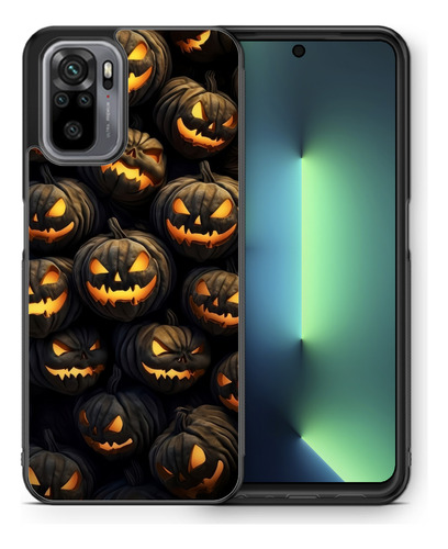 Funda Xiaomi Redmi Mi Dark Calabaza Halloween Dia De Muertos