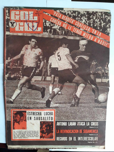 Revista Gol Y Gol Número 235/  5 / X / 1966