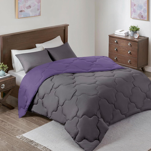 Comfort Spaces ® edredón Doble Vista King Size +fundas Almoh