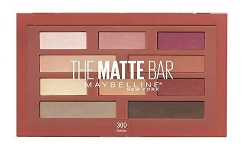 Paleta De Sombras The Matte Bar De Maybelline