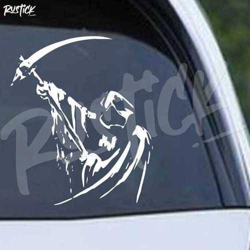 Calcomanía Parca Ploteo San La Muerte Stickers Reaper Death