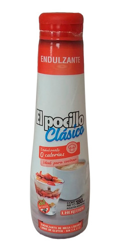 Endulzante El Pocillo Clasico Edulcorante Liquido 180ml 
