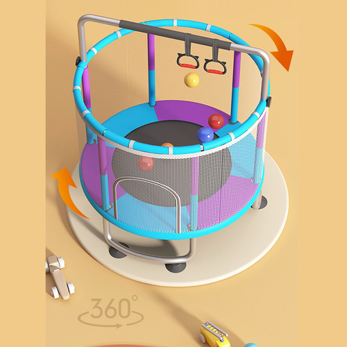 Trampolin Infantil Para Niño Resortes Tumbling Red Seguridad