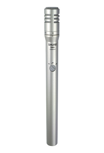 Micrófono Condensador Para Instrumentos Shure Sm81-lc