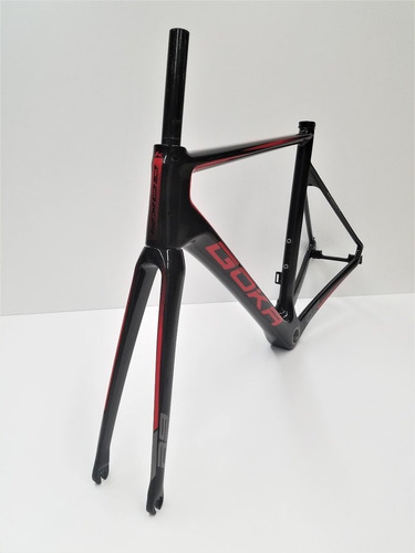Cuadro + Horquilla Bicicleta Goka R9 Carbono Ruta T/52
