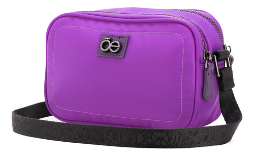 Bolsa Crossbody Cloe Etelia Chico Color Violeta