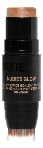 Iluminador Nudestix Nudies Glow Highlighter Stick 8grs. Tono Del Maquillaje Hey Honey