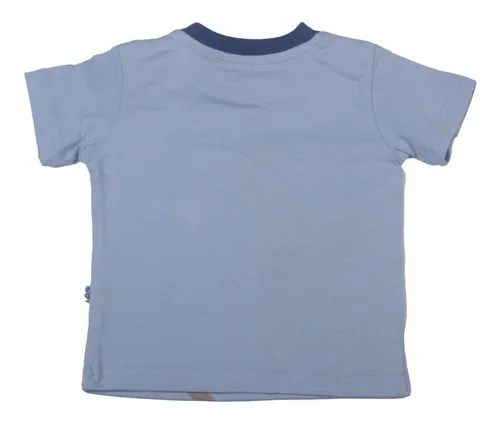 Polera Bebe Niño Celeste Pillin (pvw632cel)