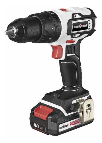 Taladro Percutor Inalámbrico 13mm 20v +2 Baterías Ubermann