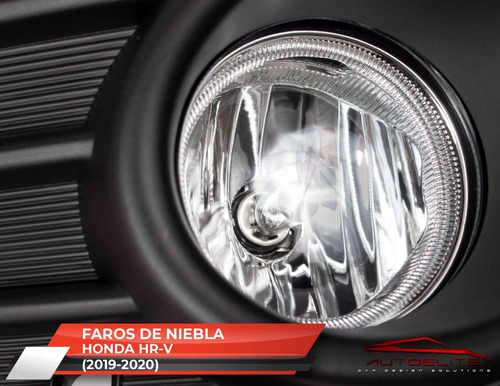 Imagen 9 de 10 de Kit Faros Niebla Honda Hr-v 2019 2020 2021 Biseles Y Switch