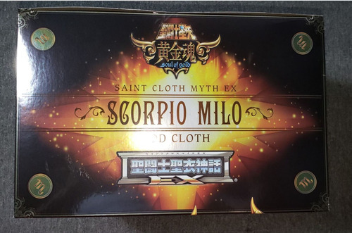Bandai Myth Cloth Ex Escorpión Milo Soul Of Gold 