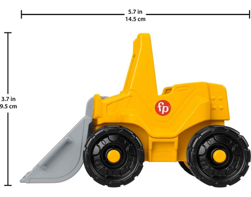 Little People Bulldozer De Construcción De La Construcción D