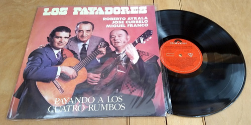 Los Payadores Payando A Los Cuatro Rumbos Disco Lp Vinilo