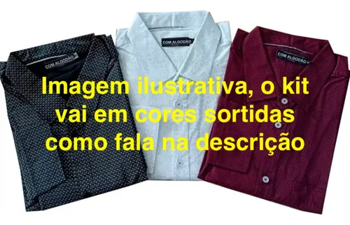 Promoção camisas hotsell sociais masculinas
