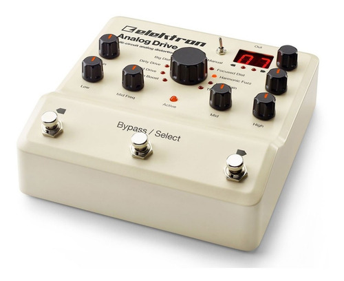 Elektron Analog Drive Pedal Multiefectos Analogico Overdrive